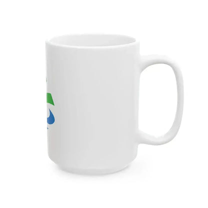 Flag of Kaizu Gifu (Japan) White Coffee Mug - Go Mug Yourself