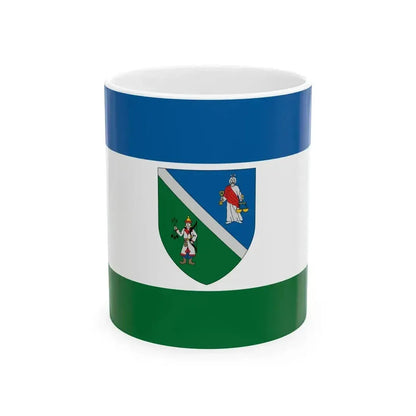 Flag of Kajaszo (Hungary) White Coffee Mug 11oz - Go Mug Yourself