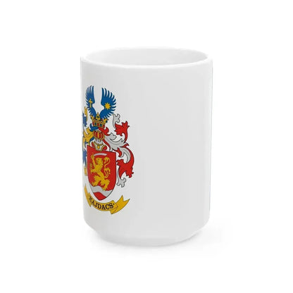 Flag of Kajdacs (Hungary) White Coffee Mug 15oz - Go Mug Yourself