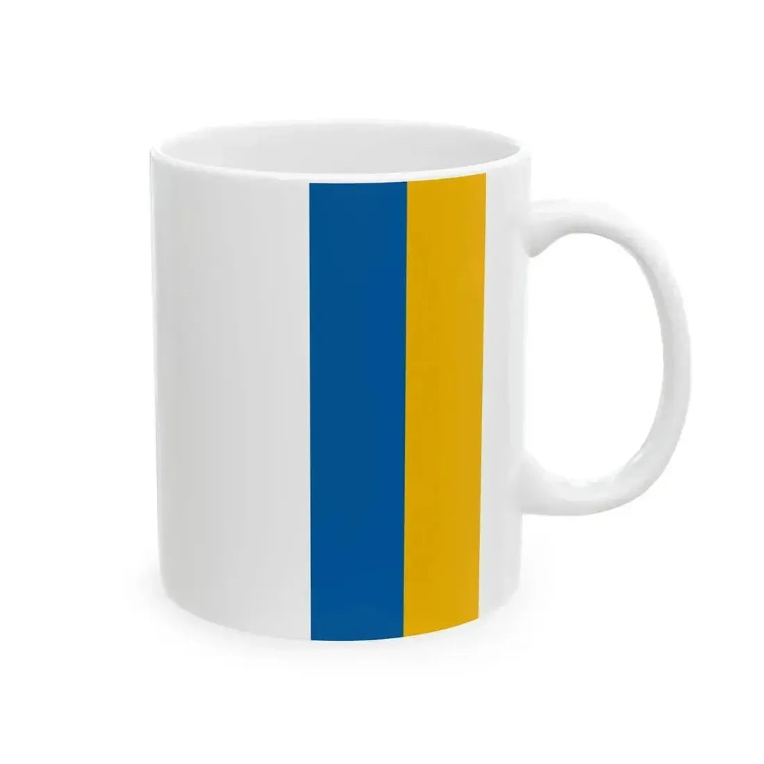 Flag of Kajdacs (Hungary) White Coffee Mug - Go Mug Yourself
