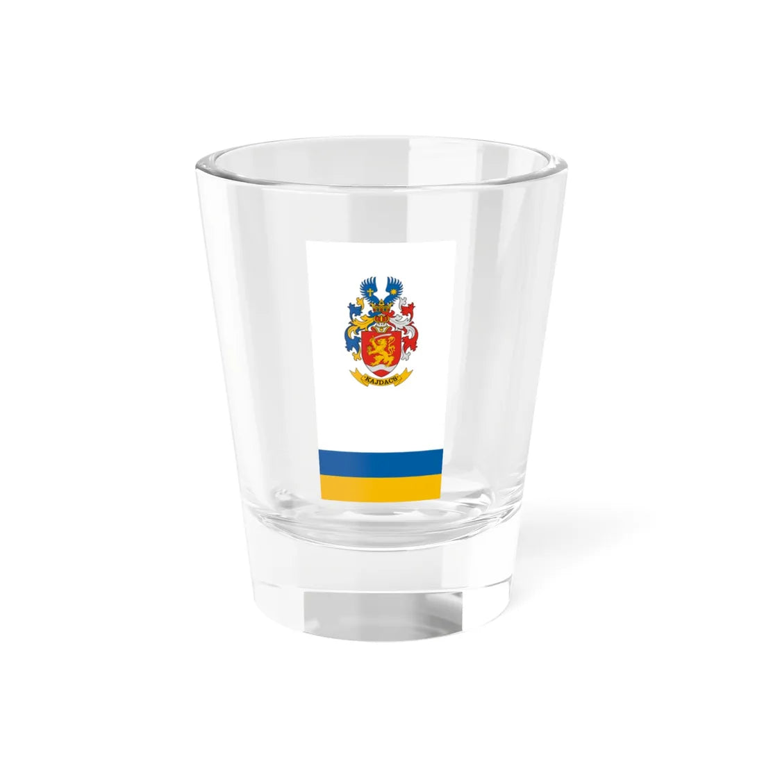 Flag of Kajdacs vertical (Hungary) Shot Glass 1.5oz 1.5oz - Go Mug Yourself