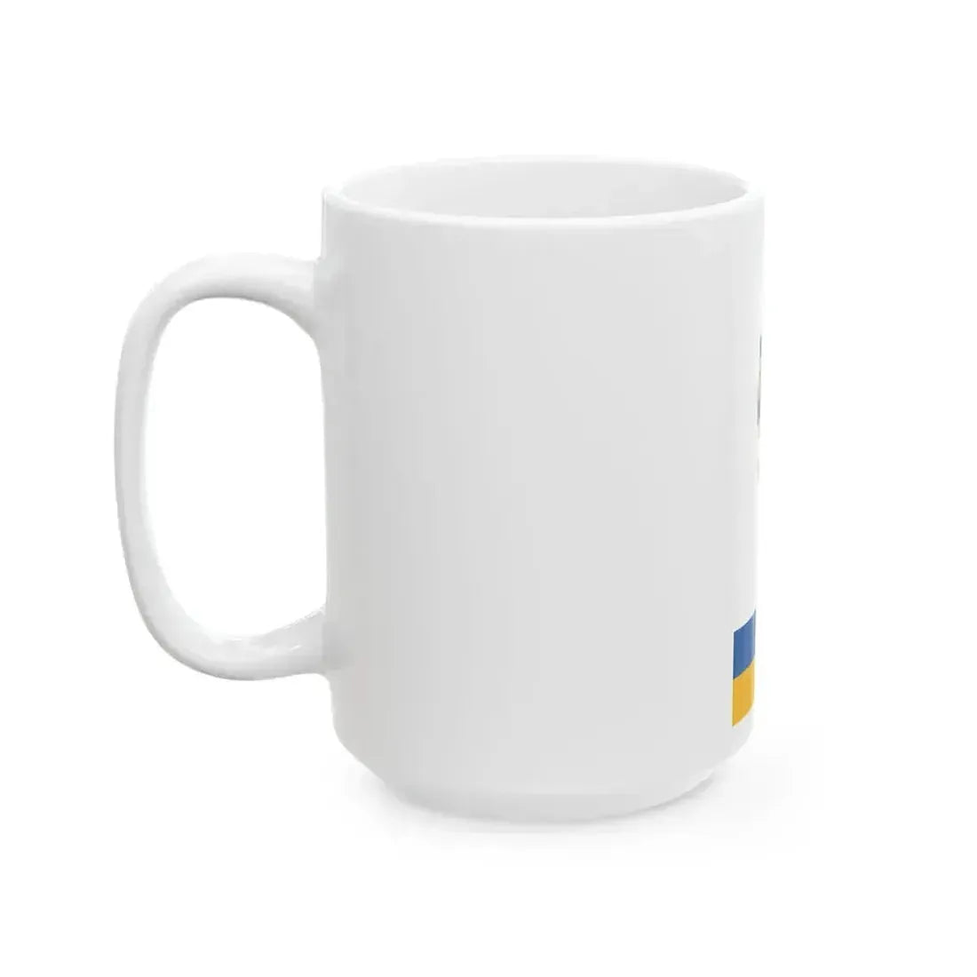 Flag of Kajdacs vertical (Hungary) White Coffee Mug - Go Mug Yourself