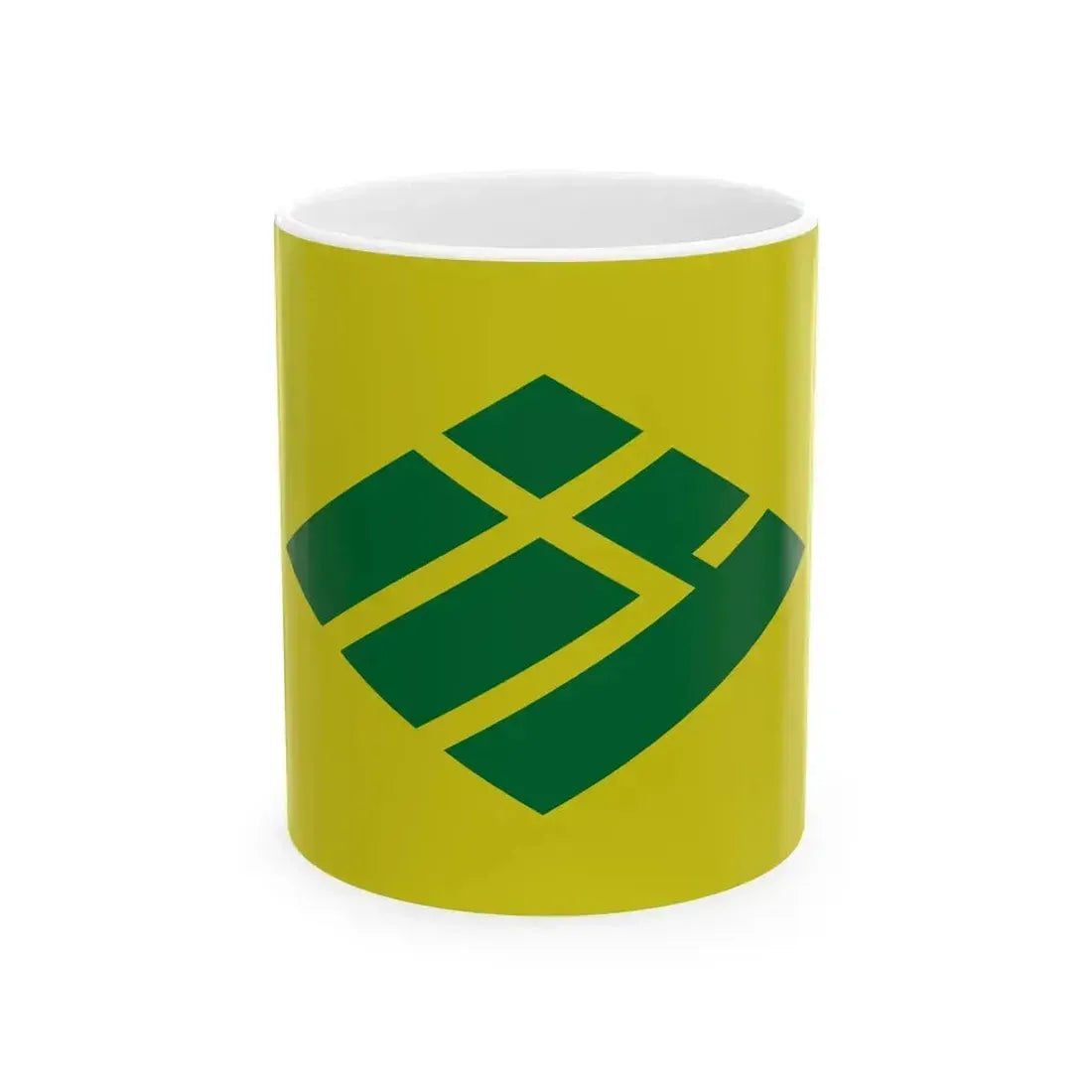 Flag of Kajikawa Niigata 1962-2005 (Japan) White Coffee Mug 11oz - Go Mug Yourself