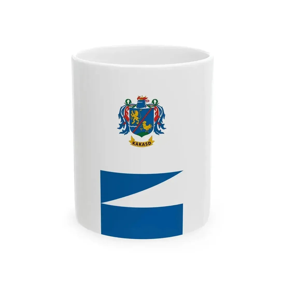 Flag of Kakasd (Hungary) White Coffee Mug 11oz - Go Mug Yourself