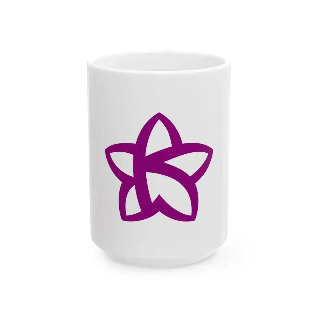 Flag of Kakegawa Shizuoka (Japan) White Coffee Mug 15oz - Go Mug Yourself