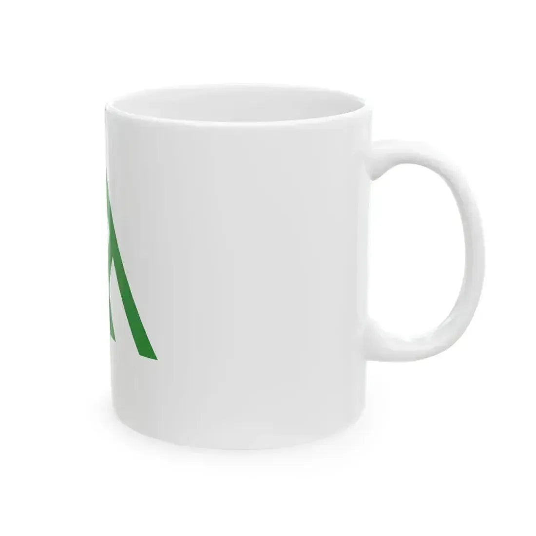 Flag of Kakinoki Shimane 1968-2005 (Japan) White Coffee Mug - Go Mug Yourself