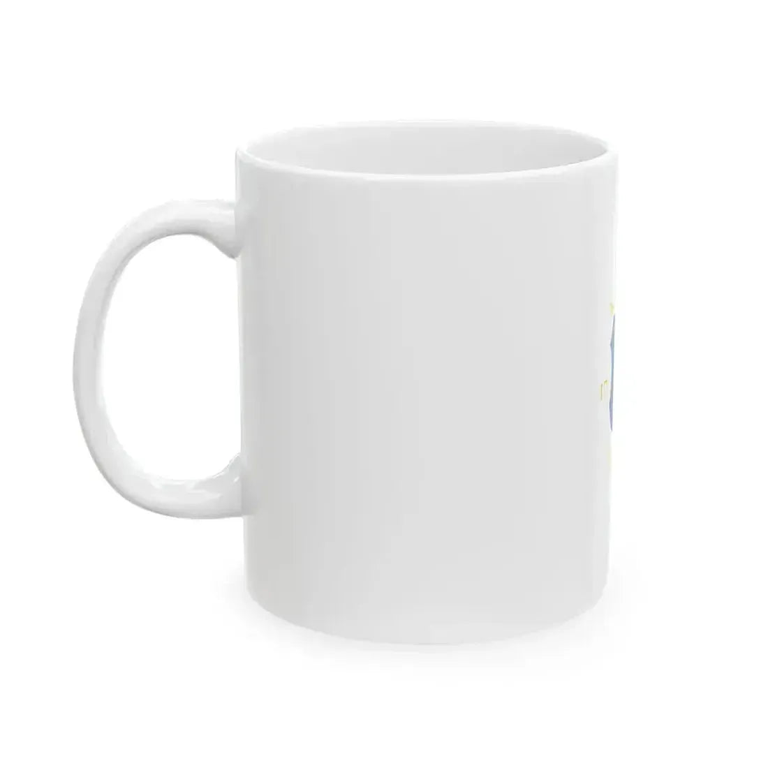 Flag of Kakucs vertical (Hungary) White Coffee Mug - Go Mug Yourself