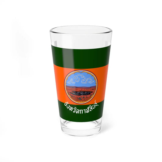 Flag of Kalasin (Thailand) Pint Glass 16oz 16oz - Go Mug Yourself