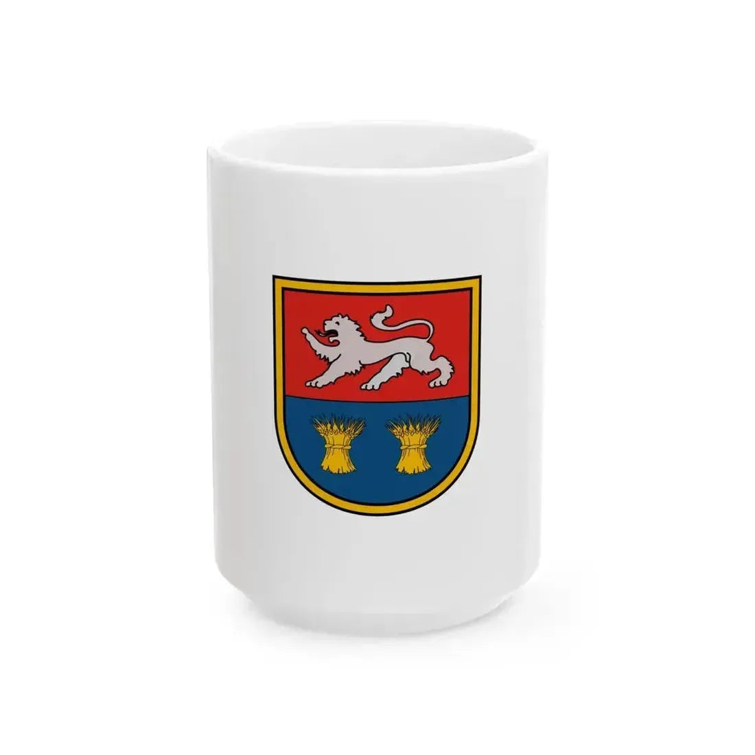 Flag of Kald (Hungary) White Coffee Mug 15oz - Go Mug Yourself