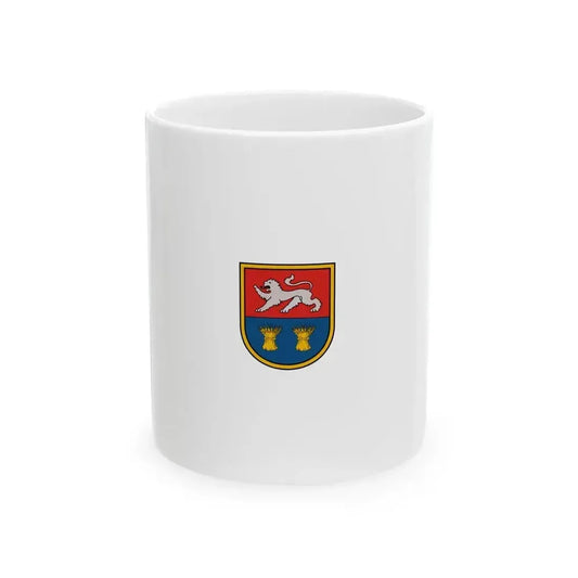 Flag of Kald vertical (Hungary) White Coffee Mug 11oz - Go Mug Yourself