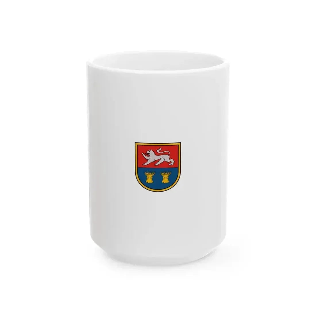 Flag of Kald vertical (Hungary) White Coffee Mug 15oz - Go Mug Yourself