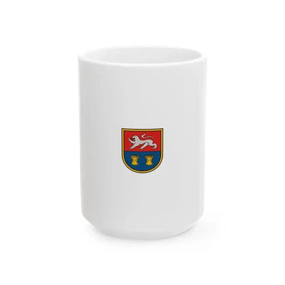 Flag of Kald vertical (Hungary) White Coffee Mug 15oz - Go Mug Yourself