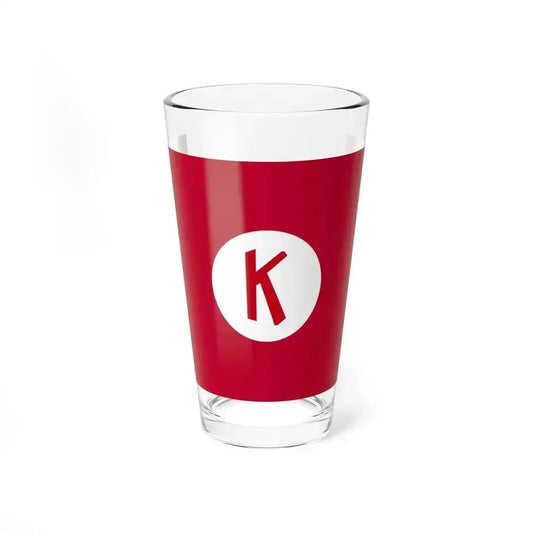 Flag of Kalibapi (Philippines) Pint Glass 16oz 16oz - Go Mug Yourself