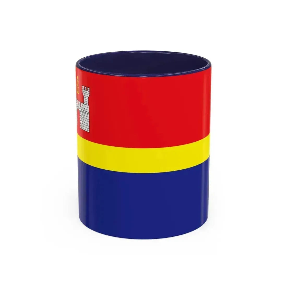 Flag of Kaliningrad Oblast Russia - Accent Coffee Mug 11oz Navy - Go Mug Yourself