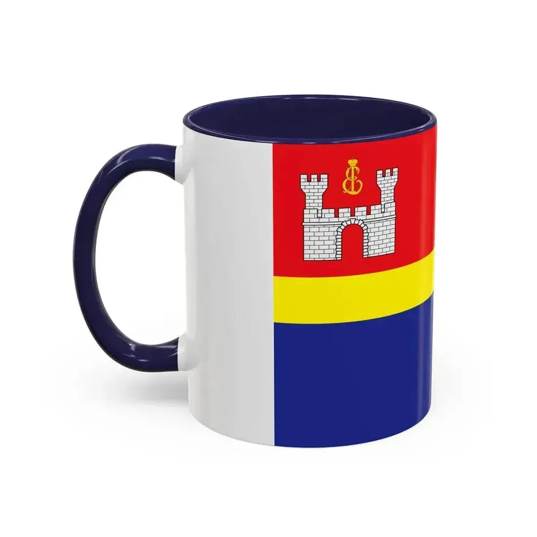 Flag of Kaliningrad Oblast Russia - Accent Coffee Mug - Go Mug Yourself