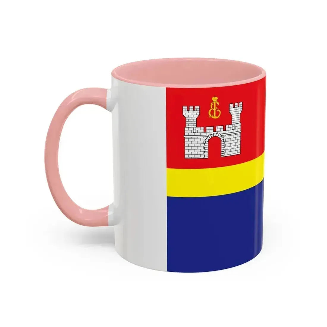 Flag of Kaliningrad Oblast Russia - Accent Coffee Mug - Go Mug Yourself