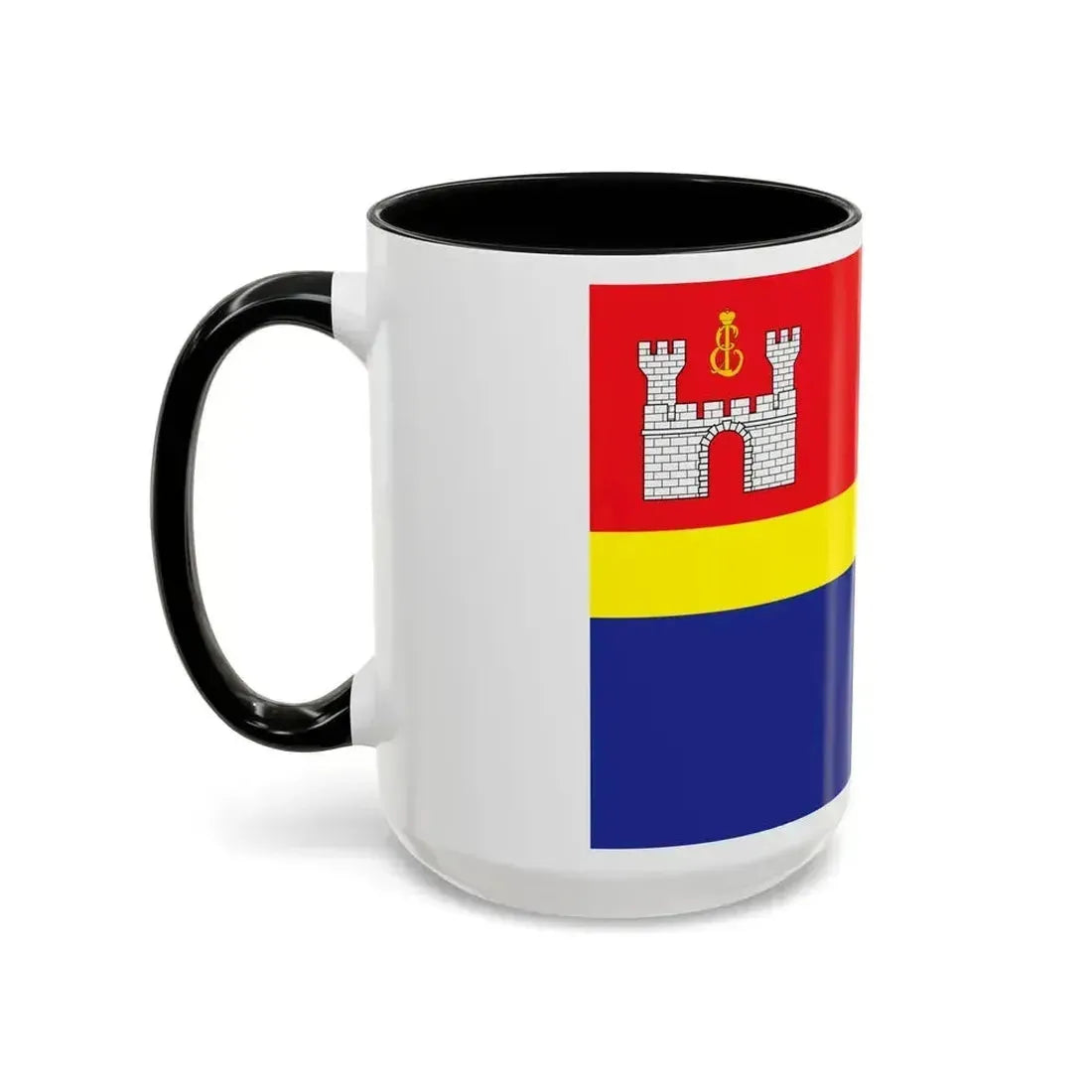 Flag of Kaliningrad Oblast Russia - Accent Coffee Mug - Go Mug Yourself