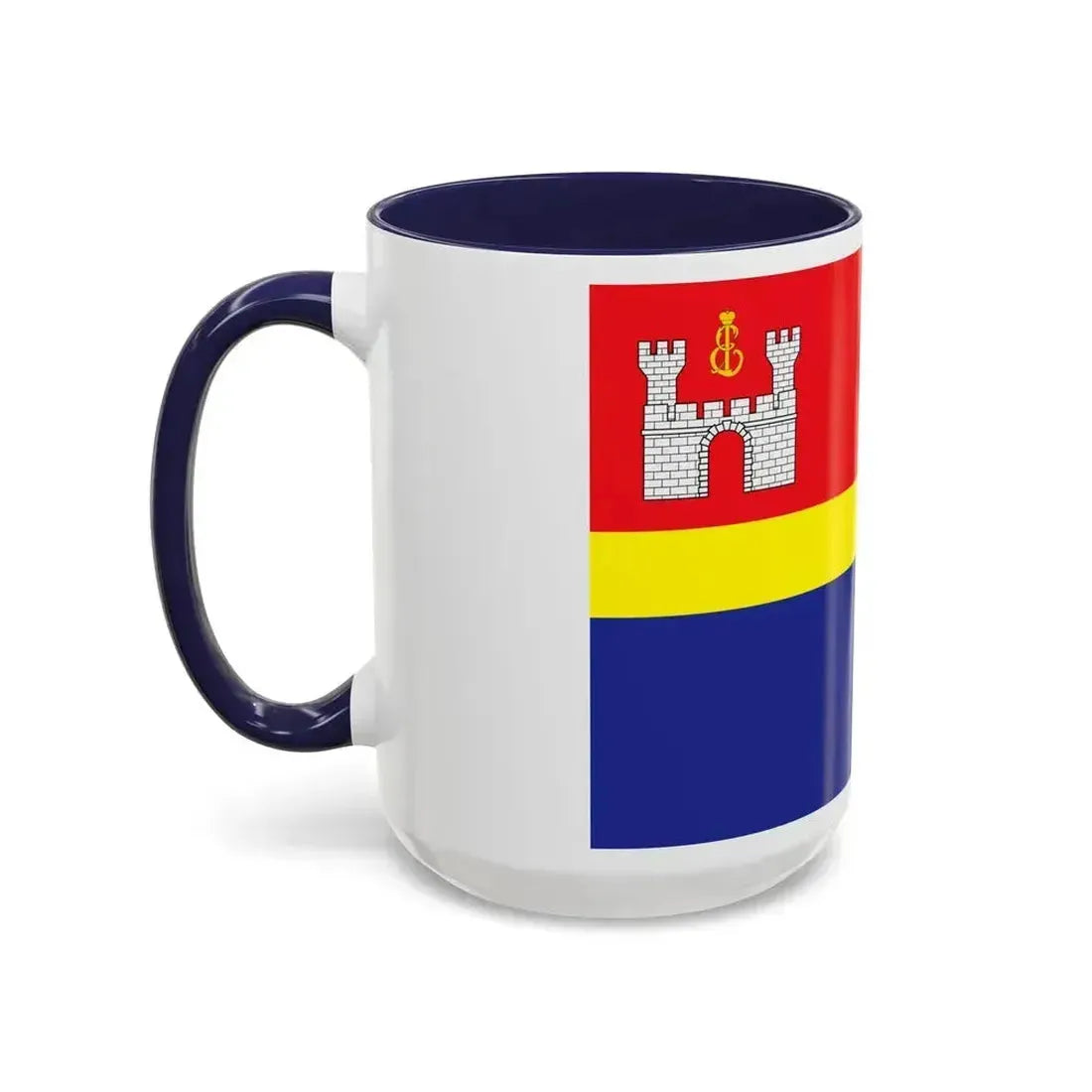Flag of Kaliningrad Oblast Russia - Accent Coffee Mug - Go Mug Yourself