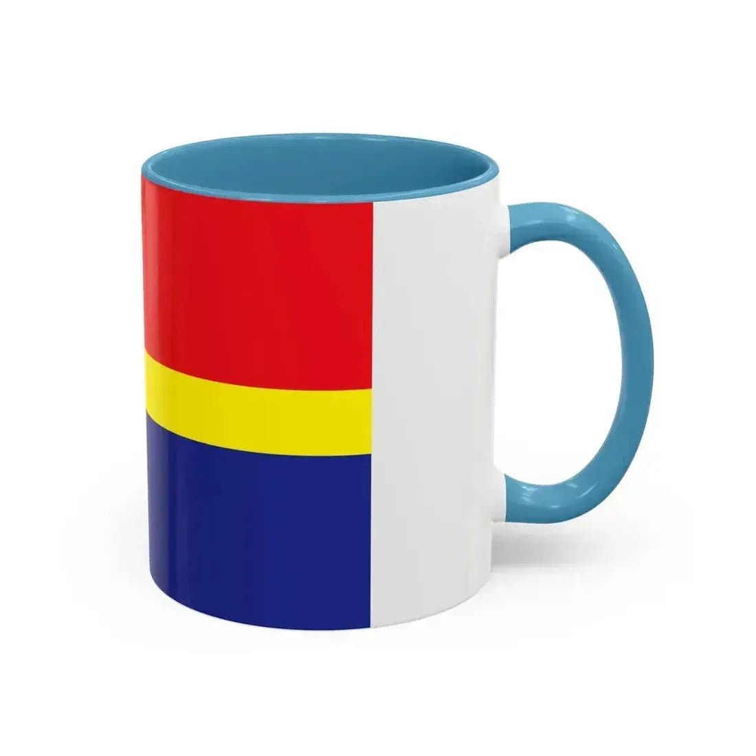 Flag of Kaliningrad Oblast Russia - Accent Coffee Mug - Go Mug Yourself