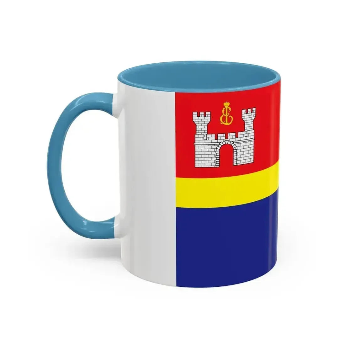 Flag of Kaliningrad Oblast Russia - Accent Coffee Mug - Go Mug Yourself