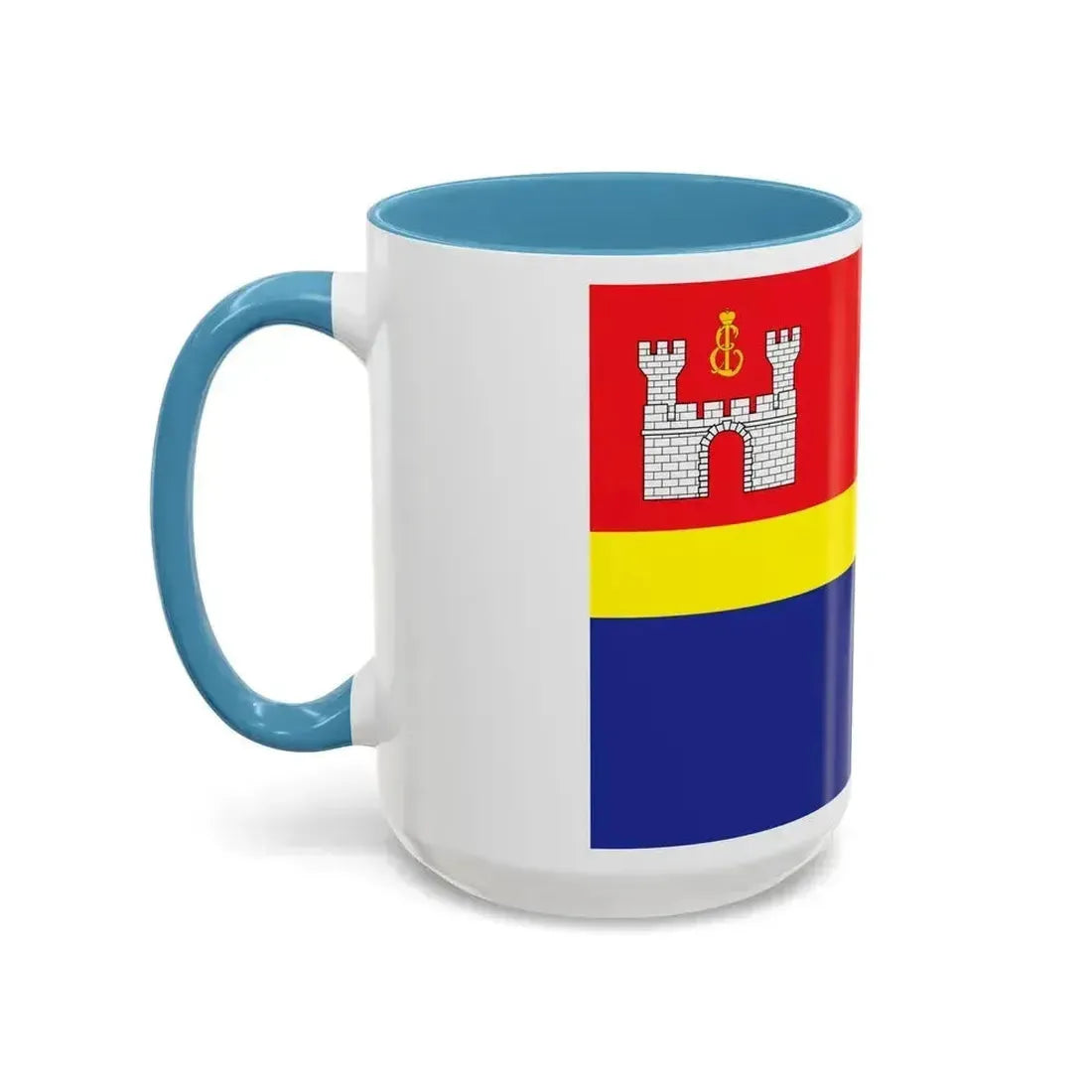 Flag of Kaliningrad Oblast Russia - Accent Coffee Mug - Go Mug Yourself
