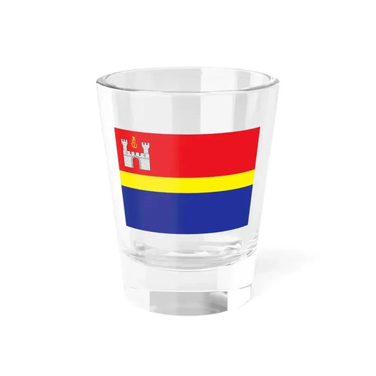 Flag of Kaliningrad Oblast Russia - Shot Glass 1.5oz 1.5oz - Go Mug Yourself