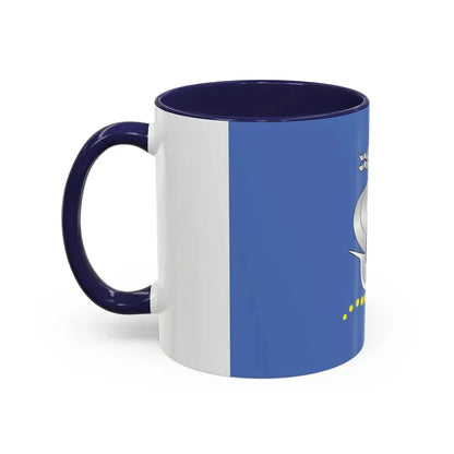 Flag of Kaliningrad Russia - Accent Coffee Mug - Go Mug Yourself