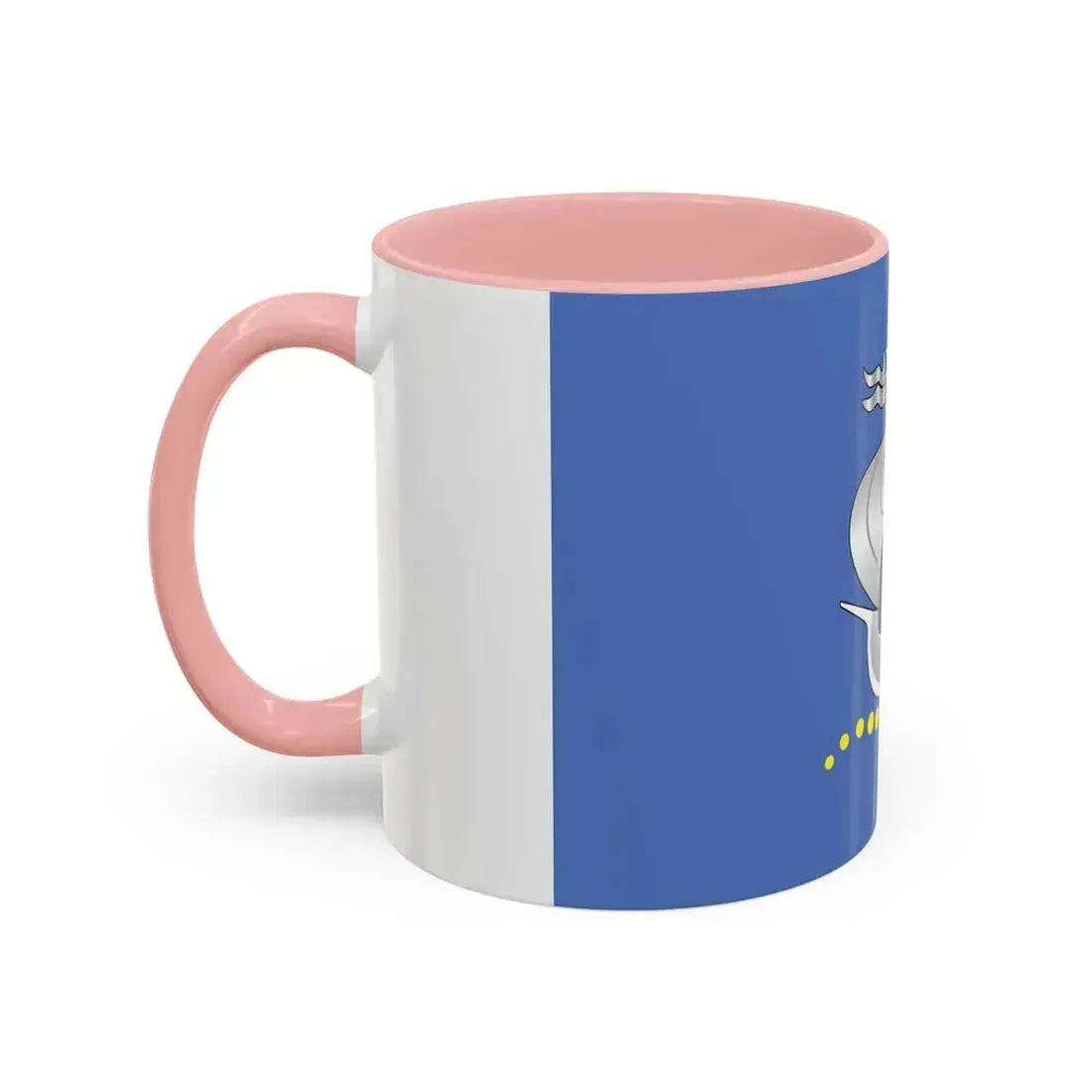 Flag of Kaliningrad Russia - Accent Coffee Mug - Go Mug Yourself