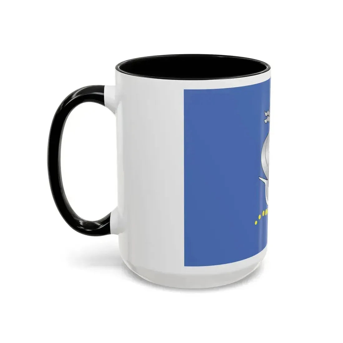 Flag of Kaliningrad Russia - Accent Coffee Mug - Go Mug Yourself