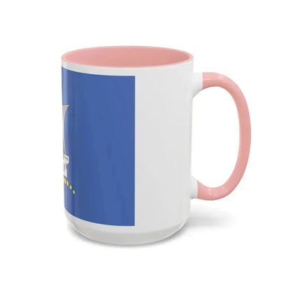 Flag of Kaliningrad Russia - Accent Coffee Mug - Go Mug Yourself