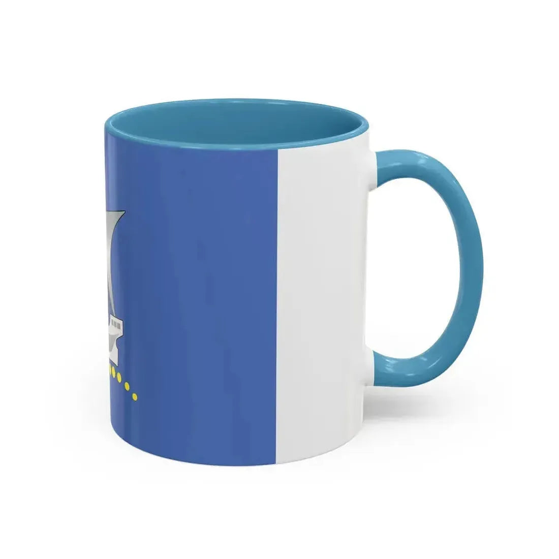 Flag of Kaliningrad Russia - Accent Coffee Mug - Go Mug Yourself