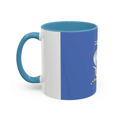 Flag of Kaliningrad Russia - Accent Coffee Mug - Go Mug Yourself