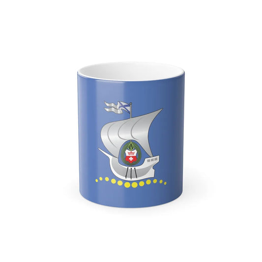 Flag of Kaliningrad Russia - Color Changing Coffee Mug-11oz-Go Mug Yourself