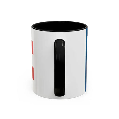 Flag of Kalisz Poland - Accent Coffee Mug - Go Mug Yourself