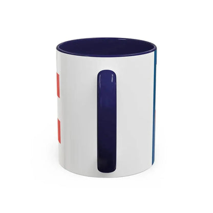 Flag of Kalisz Poland - Accent Coffee Mug - Go Mug Yourself