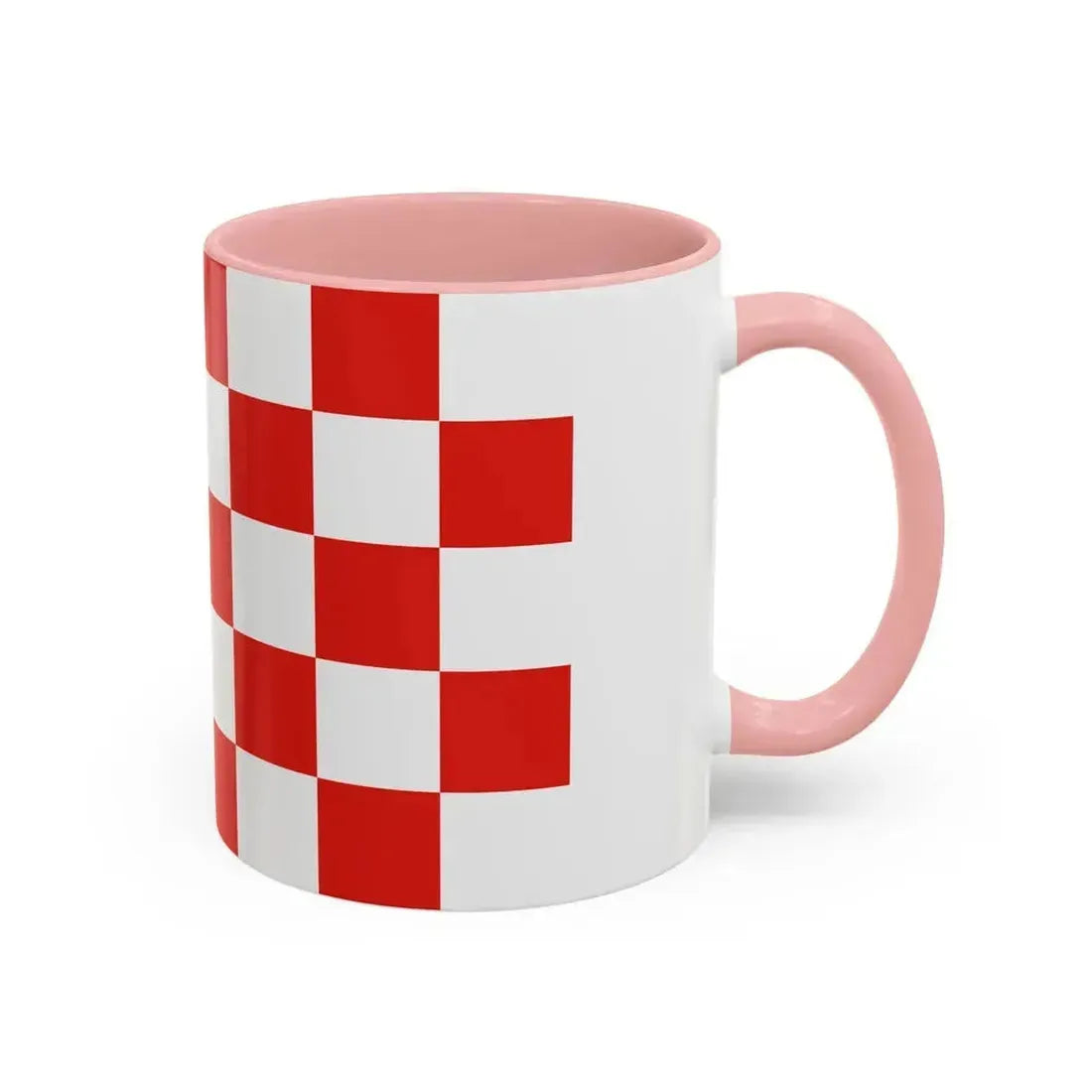 Flag of Kalisz Poland - Accent Coffee Mug - Go Mug Yourself
