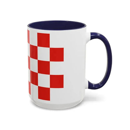 Flag of Kalisz Poland - Accent Coffee Mug - Go Mug Yourself