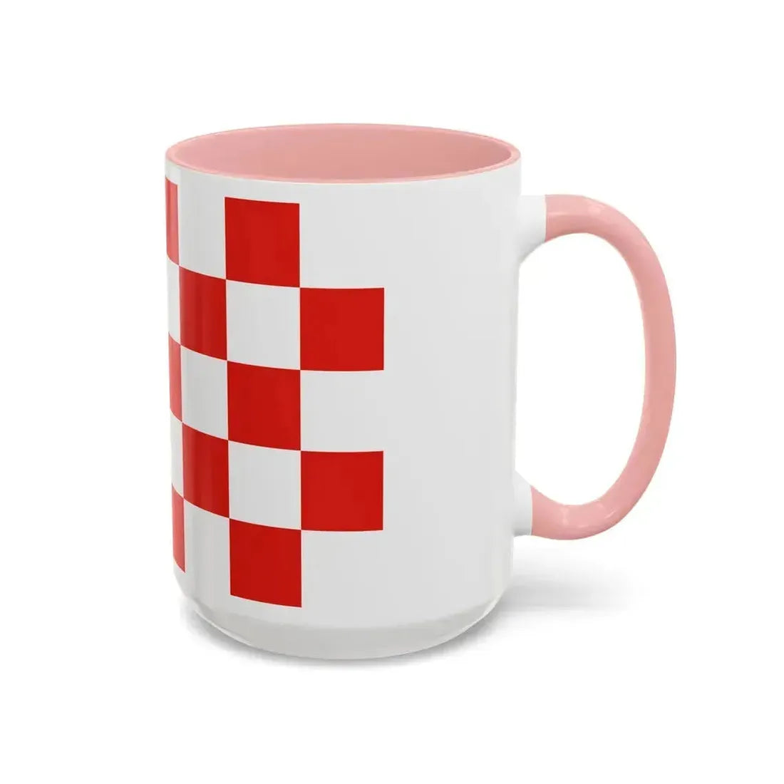 Flag of Kalisz Poland - Accent Coffee Mug - Go Mug Yourself