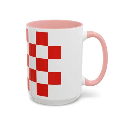 Flag of Kalisz Poland - Accent Coffee Mug - Go Mug Yourself