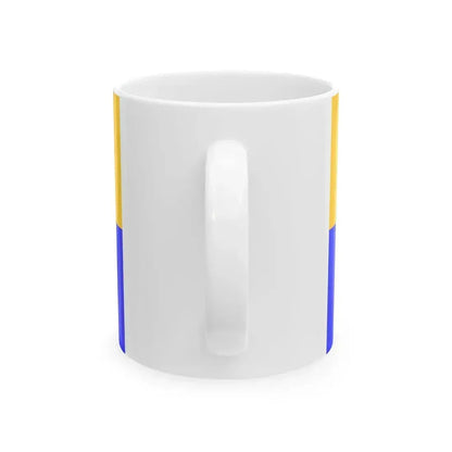 Flag of Kalkara 1993-2009 (Malta) White Coffee Mug - Go Mug Yourself