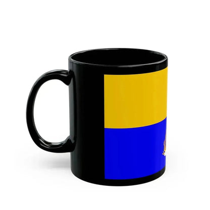 Flag of Kalkara 1993 to 2009 Malta - Black Coffee Mug - Go Mug Yourself