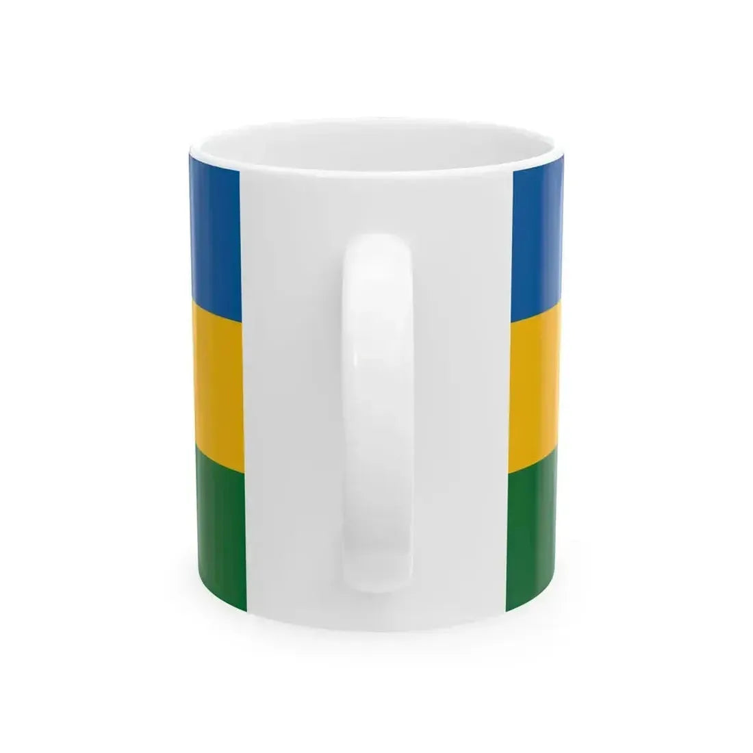 Flag of Kalocfa (Hungary) White Coffee Mug - Go Mug Yourself