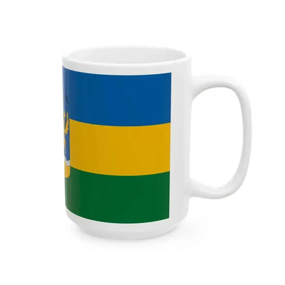 Flag of Kalocfa (Hungary) White Coffee Mug - Go Mug Yourself
