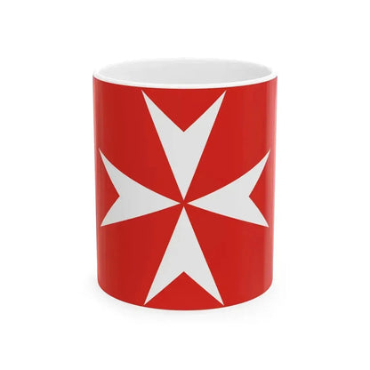 Flag of Kalocsa 1941 (Hungary) White Coffee Mug 11oz - Go Mug Yourself