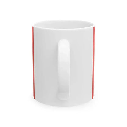 Flag of Kalocsa 1941 (Hungary) White Coffee Mug - Go Mug Yourself