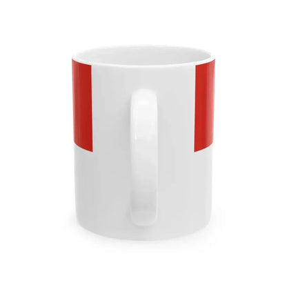 Flag of Kalocsa (Hungary) White Coffee Mug - Go Mug Yourself