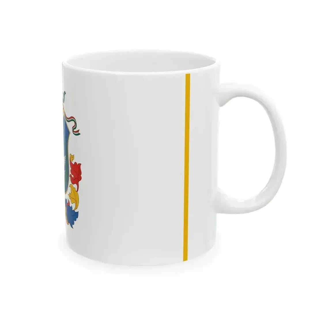 Flag of Kaloz (Hungary) White Coffee Mug - Go Mug Yourself