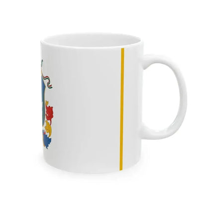 Flag of Kaloz (Hungary) White Coffee Mug - Go Mug Yourself