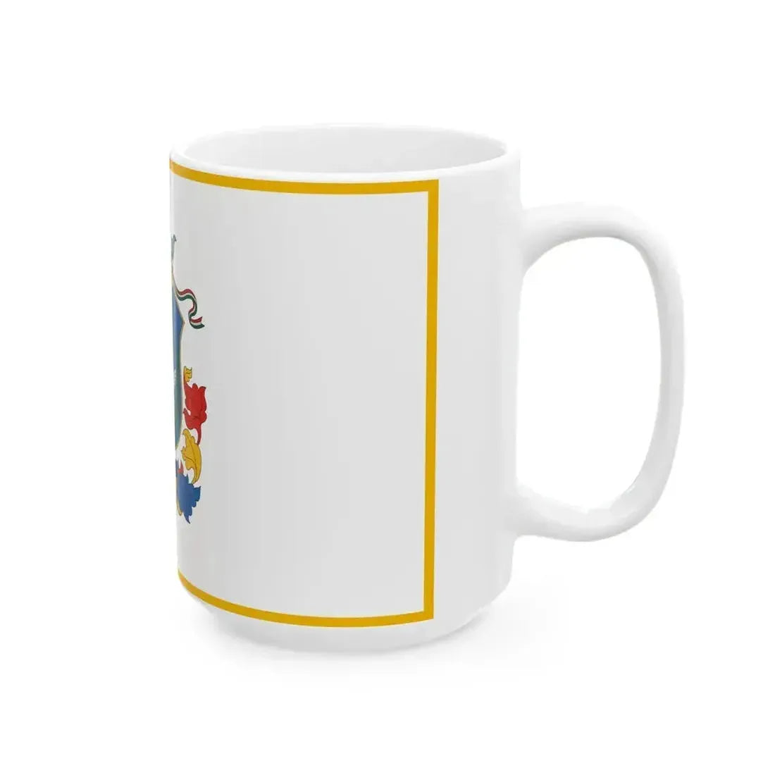 Flag of Kaloz (Hungary) White Coffee Mug - Go Mug Yourself