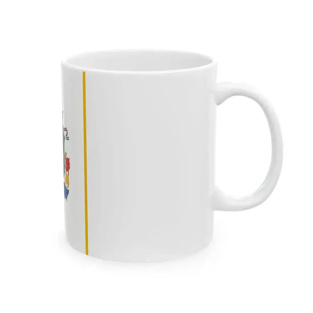 Flag of Kaloz vertical (Hungary) White Coffee Mug - Go Mug Yourself